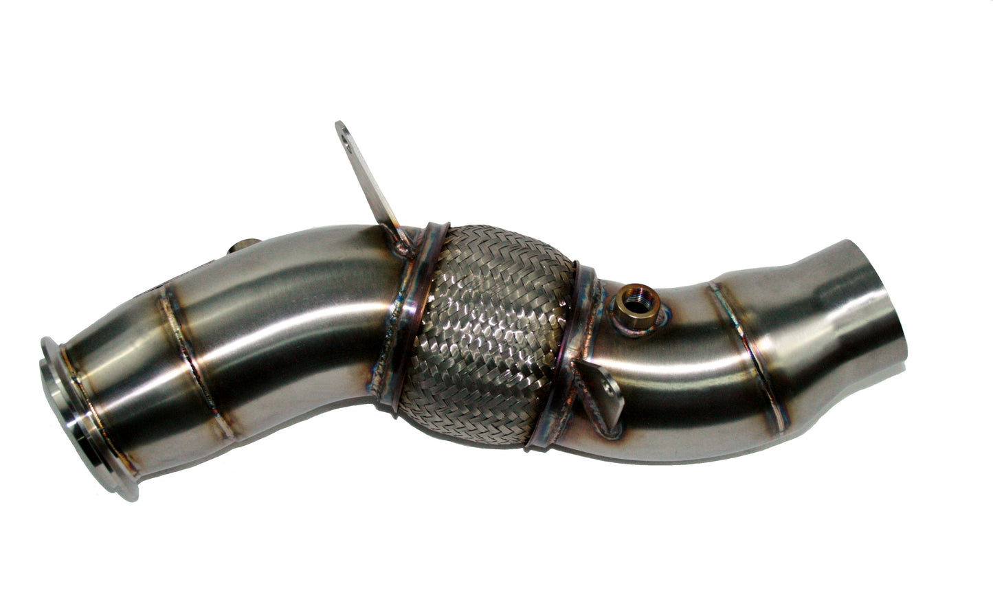 Sports Series 4" High Flow Catted Downpipe for the X5/X6 Series N55 (6 Cylinder) Engine