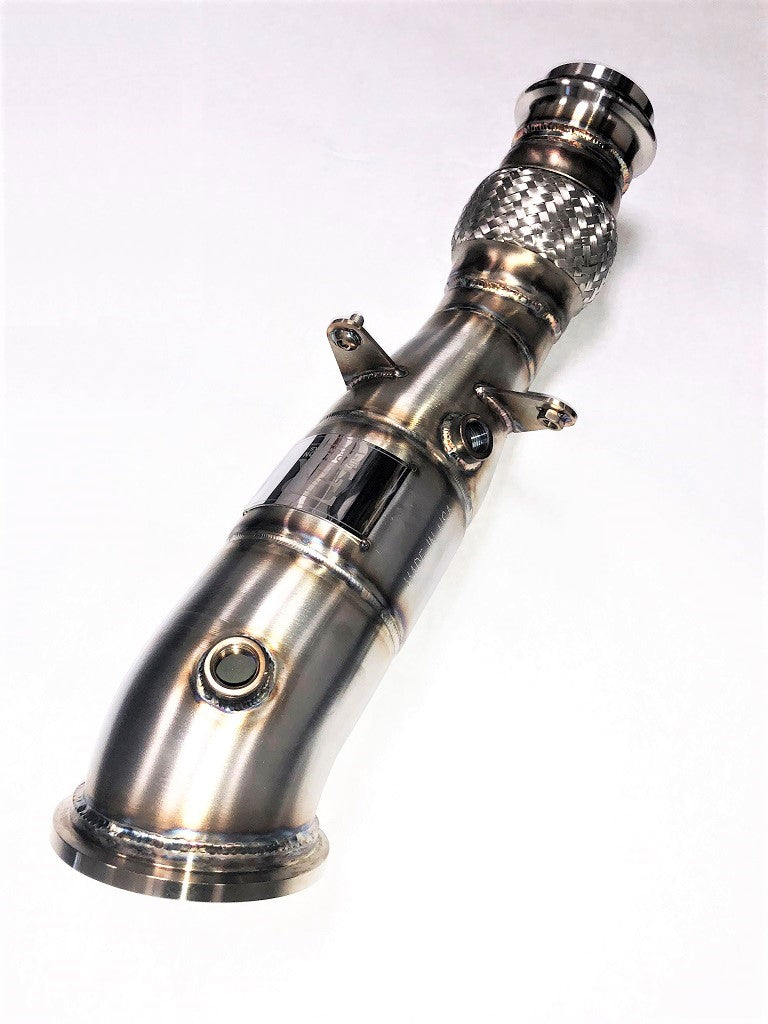 Sports Series 4" High Flow Catted Downpipe for the B46 US Spec (4 Cylinder) Engine