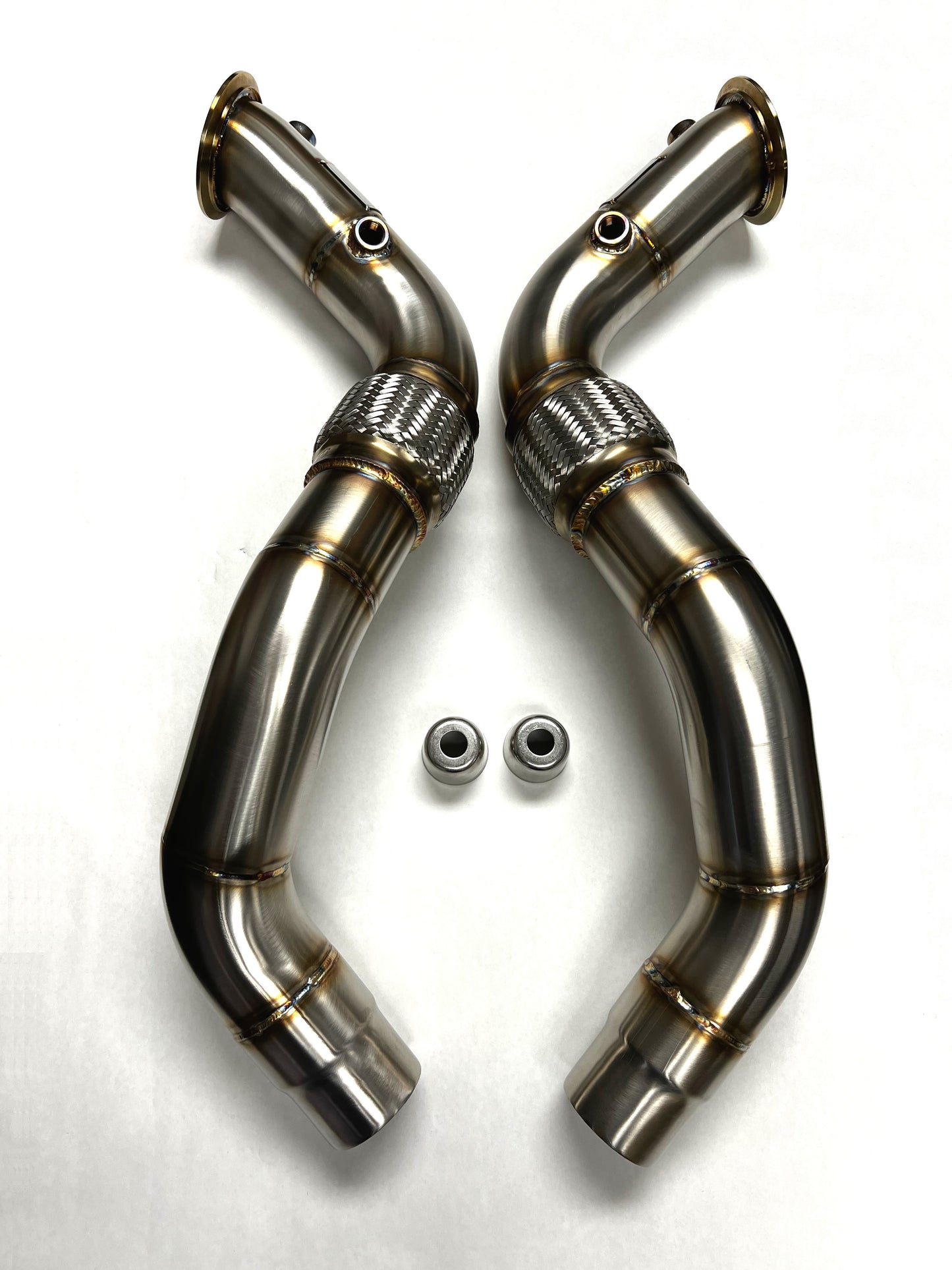 Competition Series Catless Downpipes for 2016-18 M550i/M850i N63 Engine