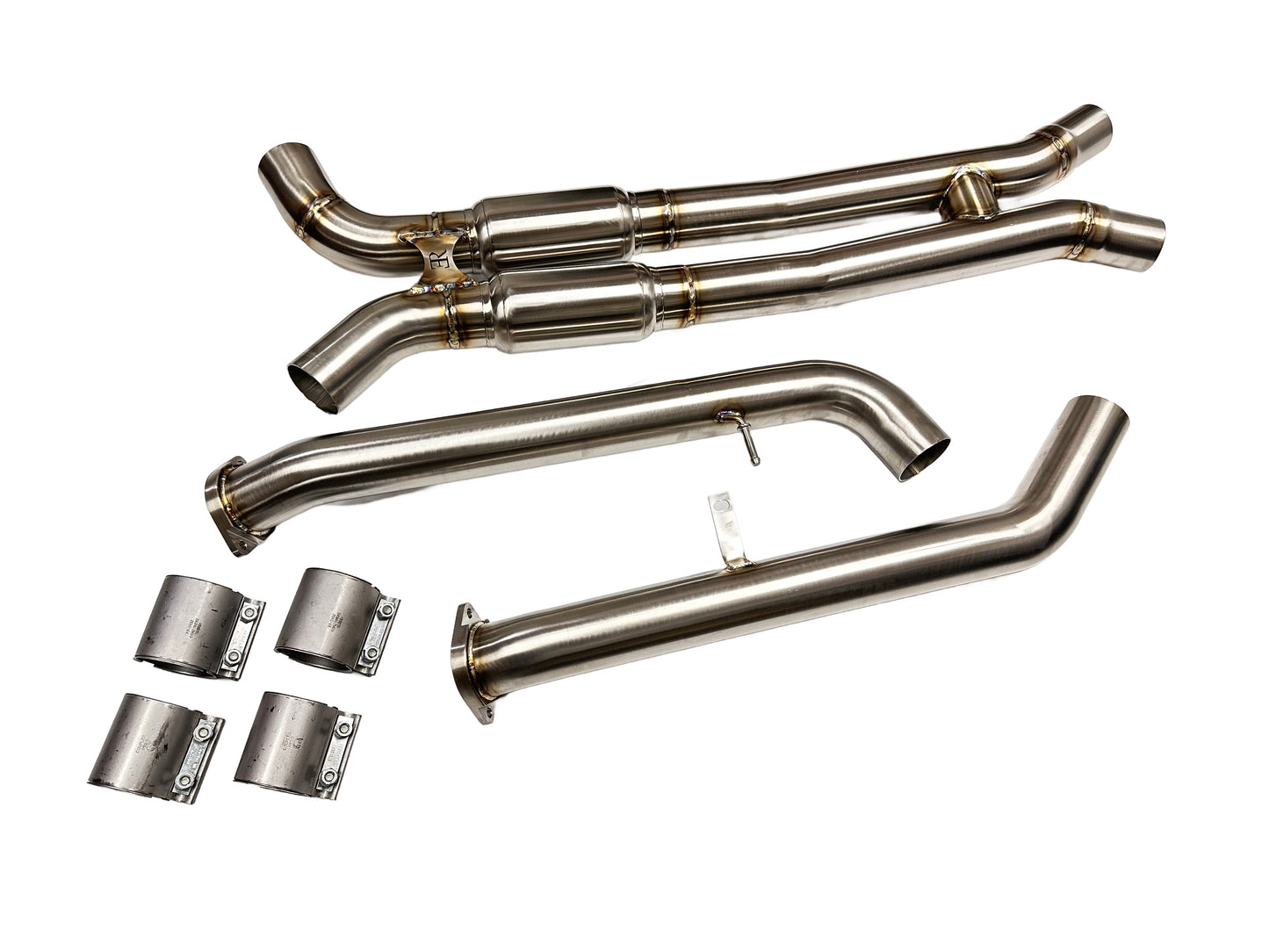 Sports Series Resonated Mid Pipes 2023+ M2 S58 Engine