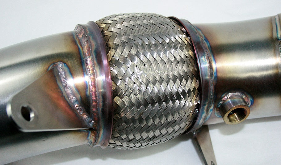 Sports Series 4" High Flow Catted Downpipe for the X5/X6 Series N55 (6 Cylinder) Engine