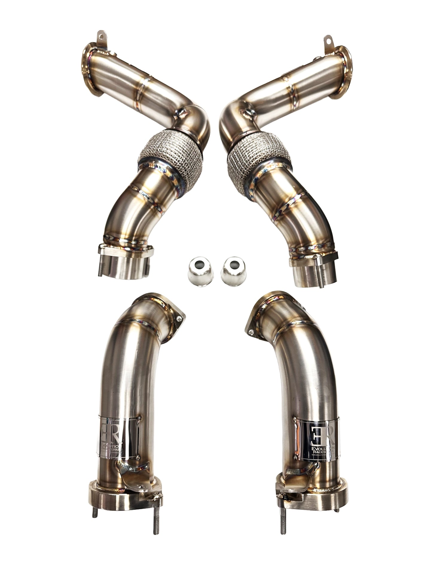 Competition Series Catless Downpipes 2024+ X5M/X6M LCI S68 Engine