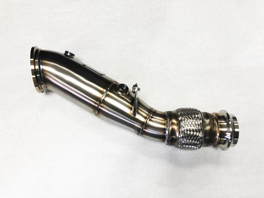 Competition Series 4" Catless Downpipe for the 2021+ Toyota Supra 2.0 B46 US Spec Engine