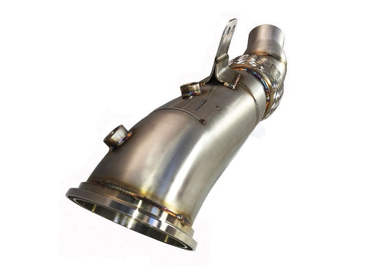 Competition Series 4.5" Catless Downpipe for the 2020+ Toyota Supra 3.0 B58 Engine