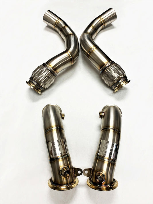 Competition Series Catless Downpipes 2017-23 M5/M8 S63M Engine